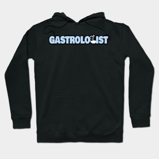 I am a gastroenterologist in blue Hoodie